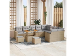 Vidaxl Conjunto De Sofá De Jardim 13 Unid. 10-número De Lugares