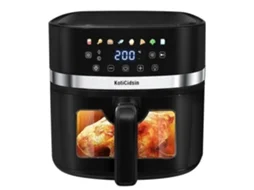 Fritadeira Um Ar Sem Óleo 8,5 L, Fritadeira Um Ar 2000 W Com Janela Transparente E Iluminação Integrada, Tela Táctil Led Koticidsin