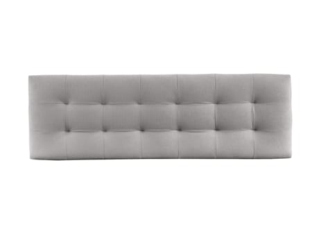 Cabeceira estofada VERSALLES para Cama 120 ado Microfibra AquaClean Grey ( 145 x 50 x 7 cm)