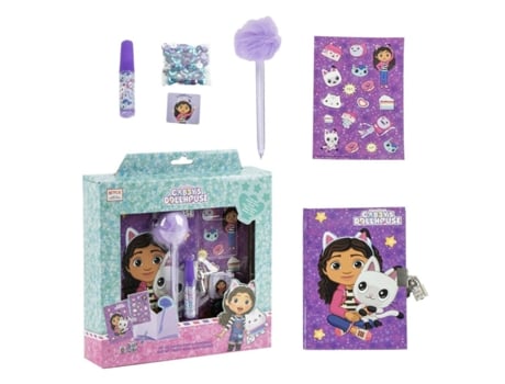 Diário Com Acessórios Gabby's Dollhouse