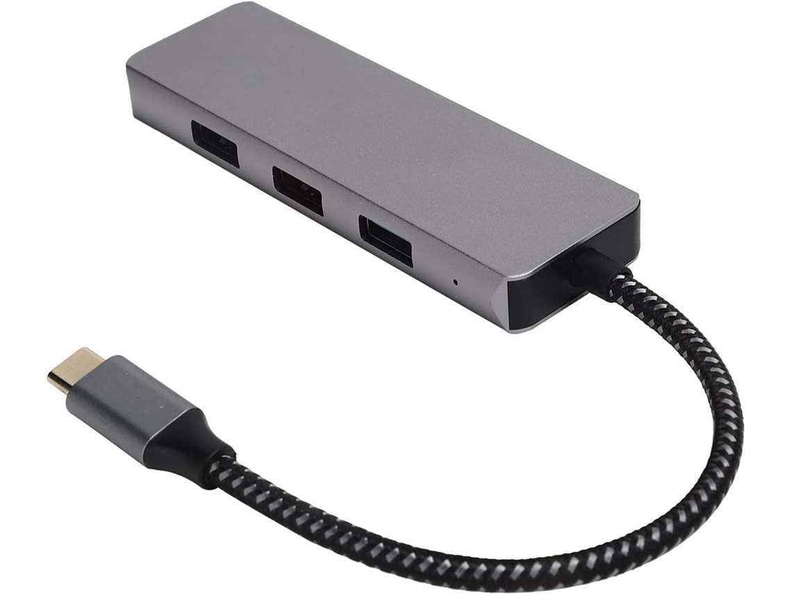 Hub 4 Em 1 Tipo C Para Interface Multimídia, Estação De Acoplamento