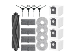 Conjunto de 17 Acessórios para Aspirador de Pó Dreame L40 Ultra Ae/d20/ Rld31se/ Mova E40: Escova Principal, Escova Lateral, Filtro BRILVIBERA