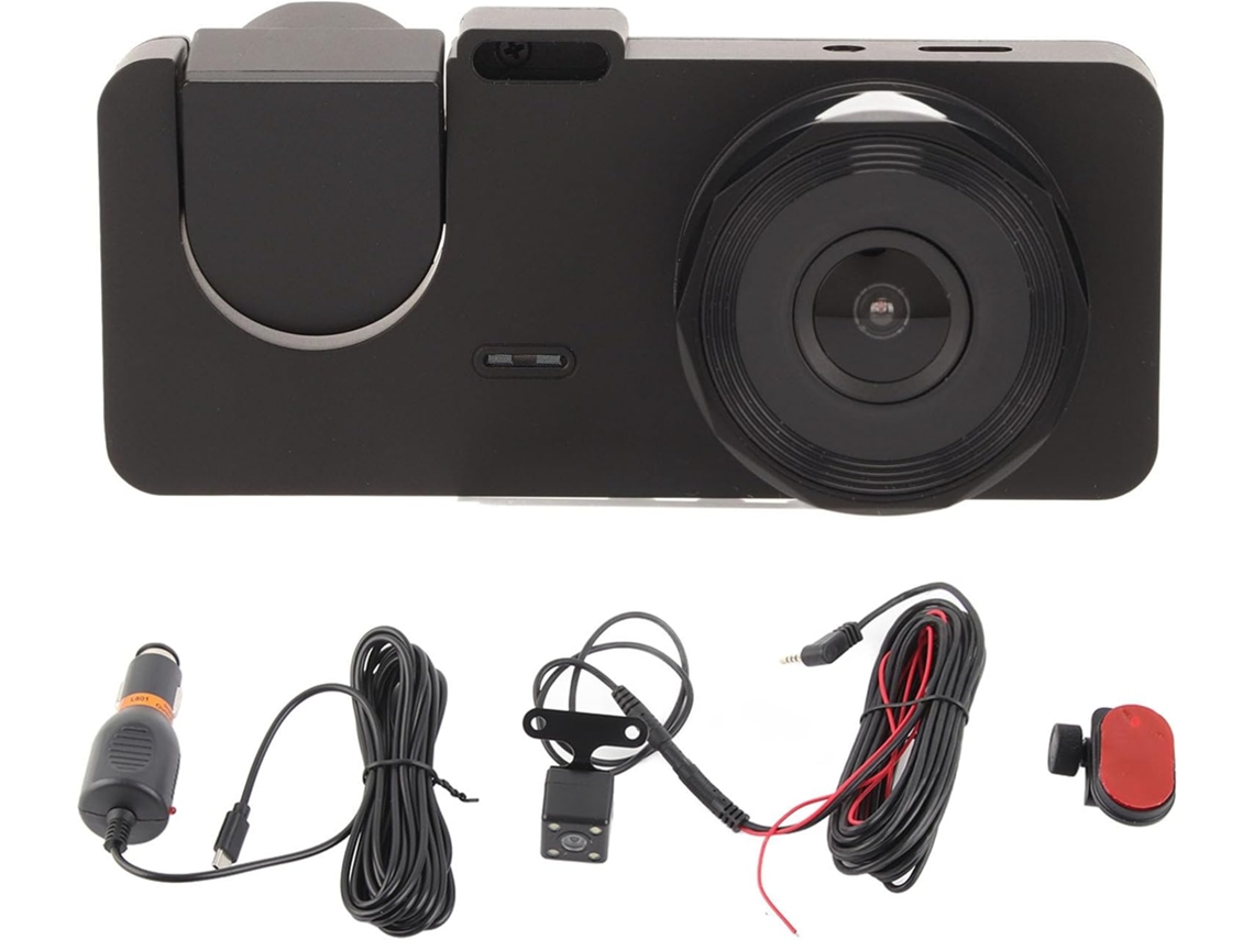 Câmera Veicular Profissional com Tela Ips Hd de 2 Polegadas e Resolução 1080p, Detecção Inteligente de Movimento e Função de Estacionamento. SFUSHOS