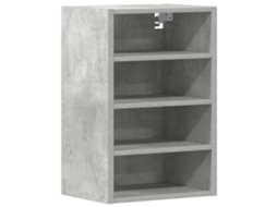 Armário Suspenso “riga” 40x29,5x60 Cm Cinza Cimento MAISON EXCLUSIVE