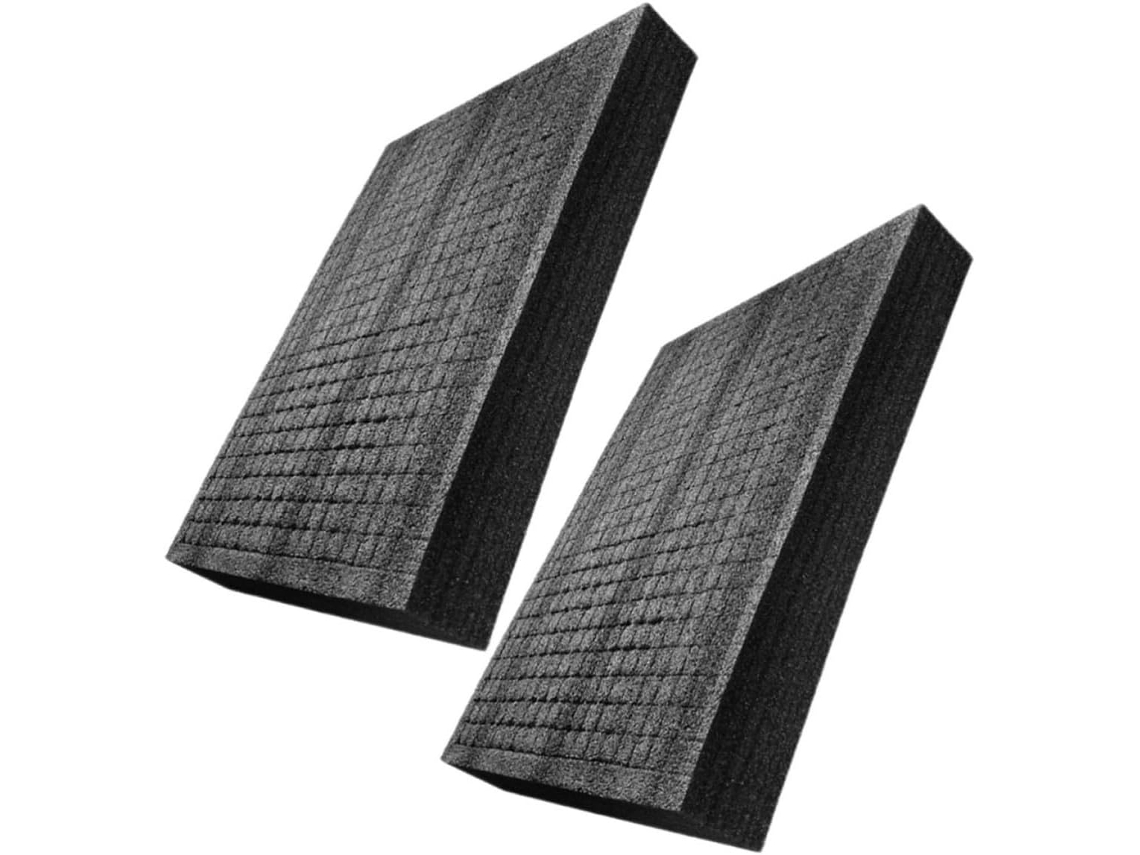 Inserts D'emballage Noirs 2 Pièces En Mousse Pe Pour Calage