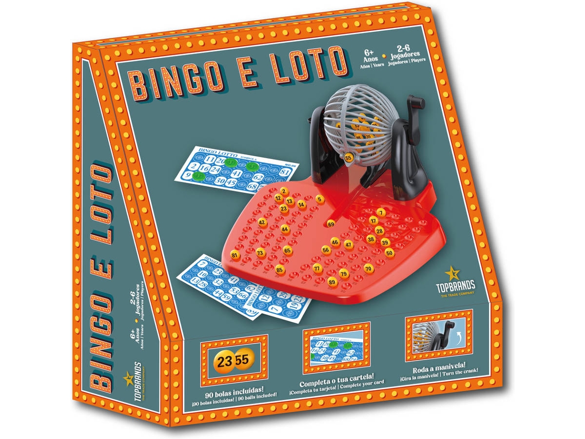 Jogo RETRO GAMES Bingo 90