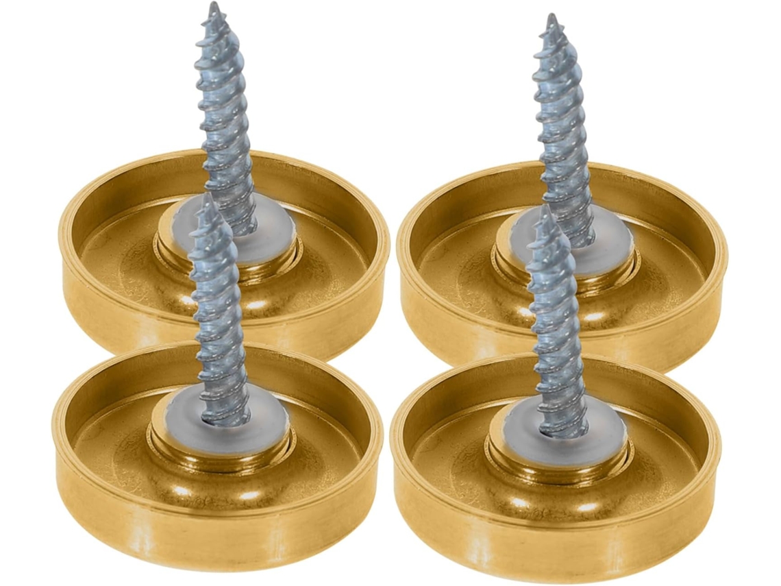 20 Peças De Tampas Decorativas Para Parafusos Espelho, Tampas De Parafuso Para Vidro, Ferragens Para Publicidade, Pregos