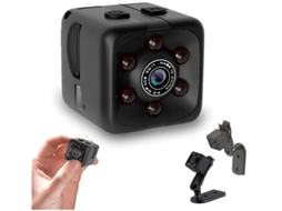 Mini Câmera, Câmera De Segurança Sem Fio Oculta 1080p Para Babá E Campainha Com Visão Noturna, Preta Yizhood