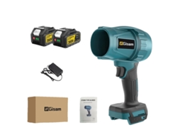Soprador Turbo Elétrico, Motor Sem Escovas, Potência De 1500w, 2 Bateria