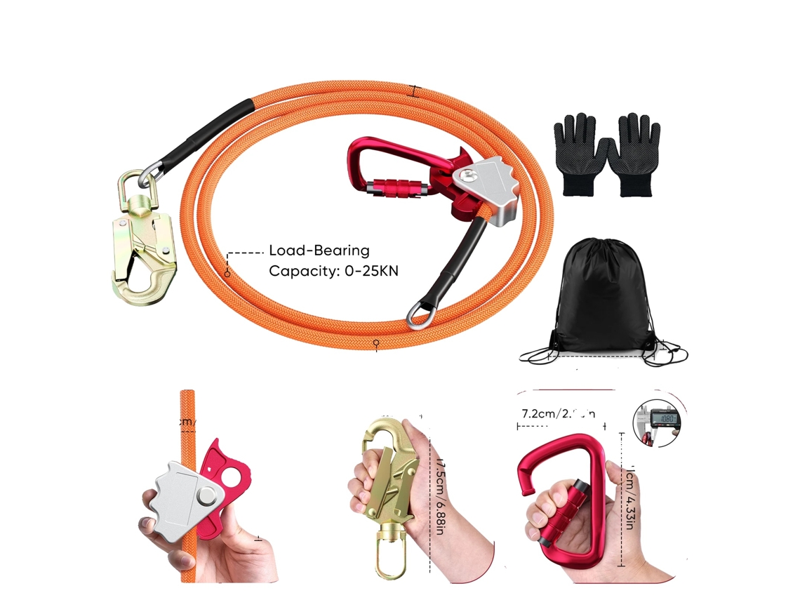 Kit De Linha Invertida, Mecanismo De Bloqueio Ajustável De Alta Resistência, 12mm 3m