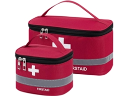 Kit De Primeiros Socorros Com Duas Unidades, Bolsas De Medicamentos Vazias, Kit De Primeiros Socorros Portátil