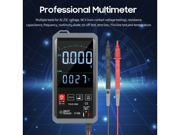 Multímetro Digital Autoalcance True Rms 6000 Contagens Lcd com Ncv e Funções Profissionais para Testes Elétricos