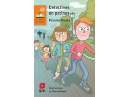 Livro Detectives en patines de Paloma Muiña Merino (Espanhol)