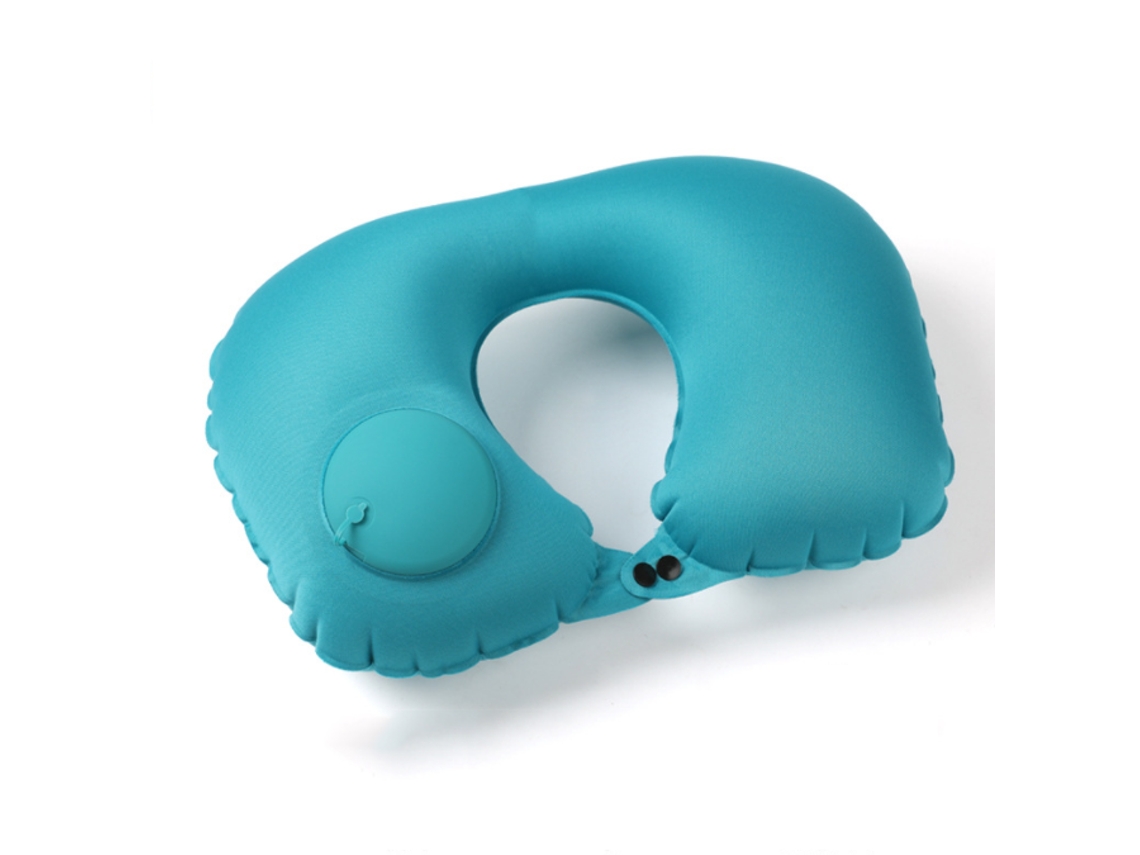 Travesseiro Inflável Portátil para Pescoço Formato U AQUAFORGE