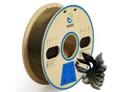 Hilo Pla 1.75mm Efeito Glitter Ouro Para Impressora 3d Fdm Precisão +/-0.03mm 1kg Compatível Com Impressoras 3d