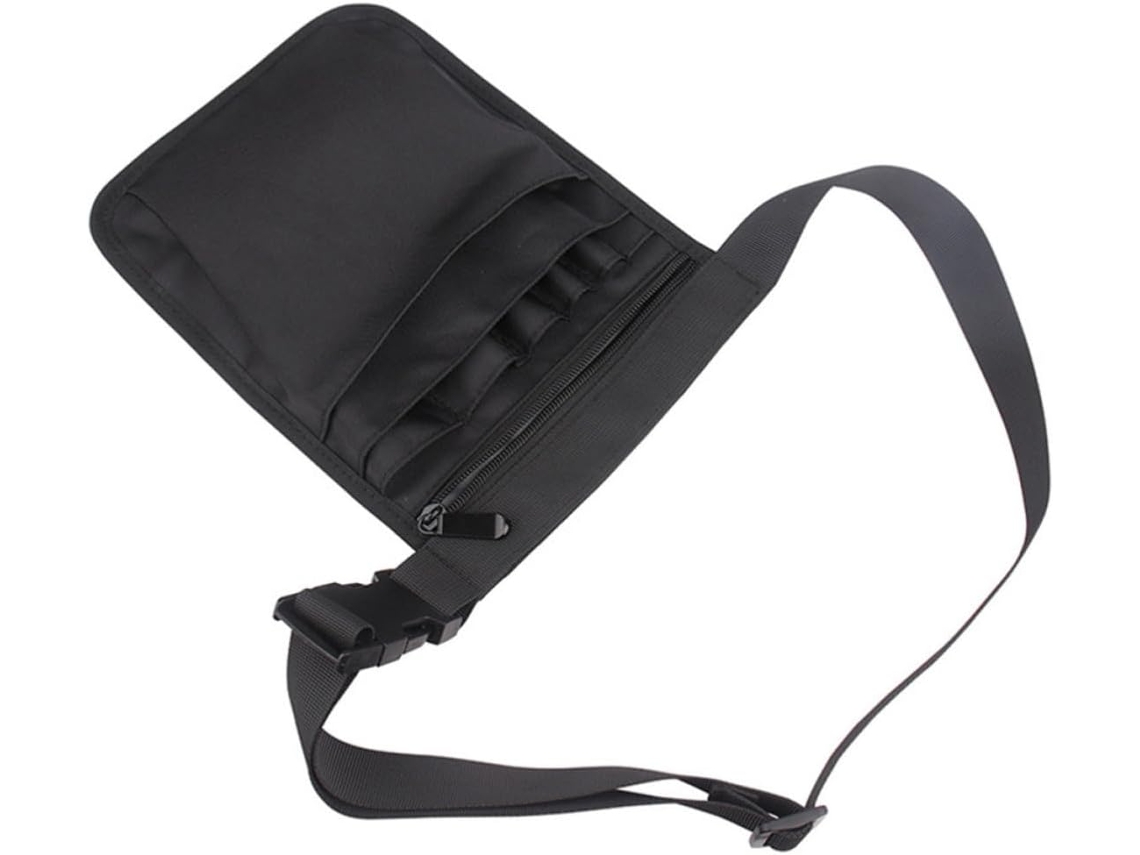 Cinto Para Ferramentas De Enfermagem Kichvoe Em Nylon Preto, Design Multifuncional E Espaçoso Para Organizar Canetas