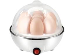 Cozedor Elétrico Múltiplo De Ovos Para 7 Ovos, Forno 3 Em 1 Com Desligamento Automático