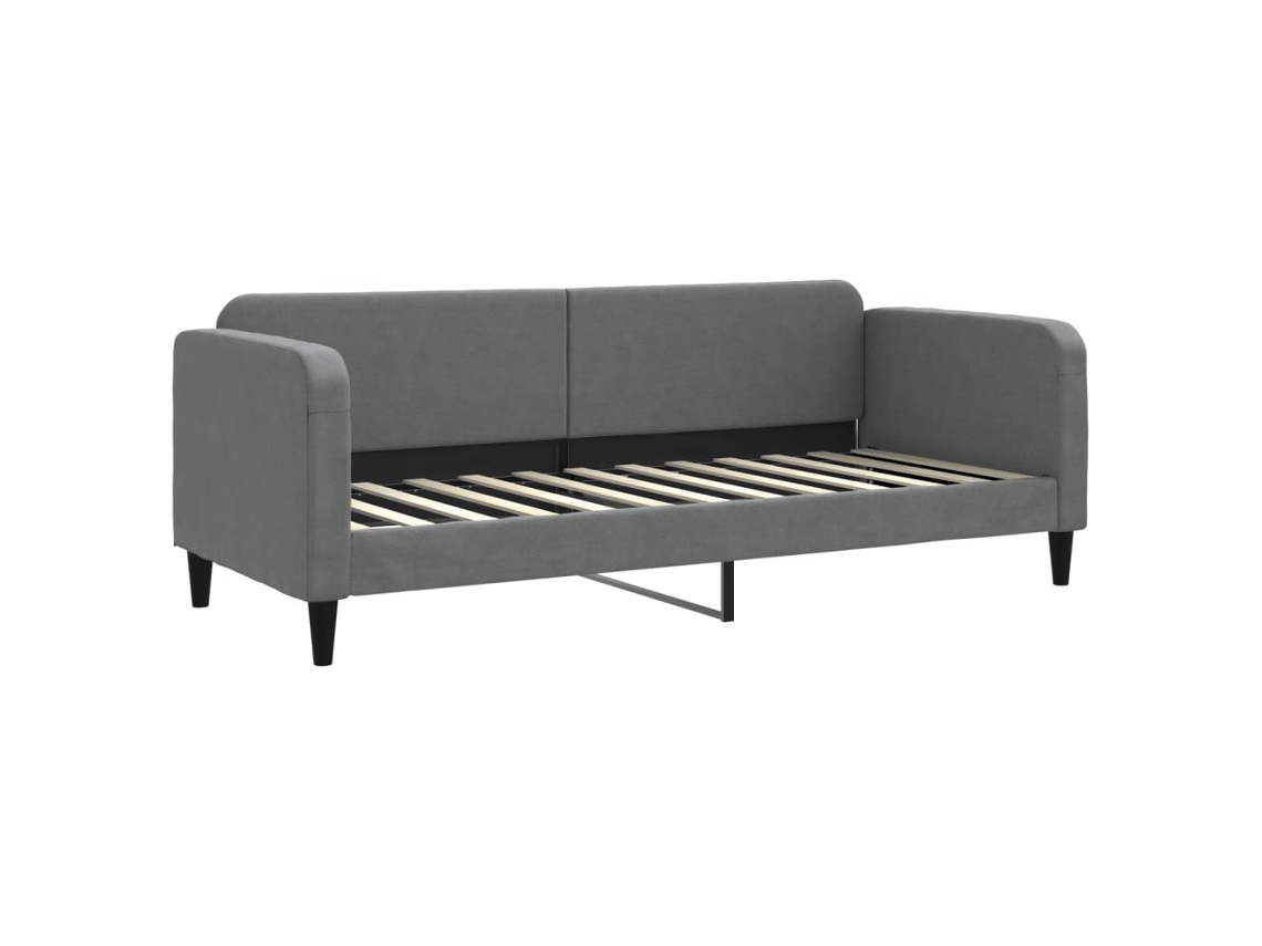 Day Bed, Day Beds Vidaxl Cinzeto Tecido (80 X 200 Cm)
