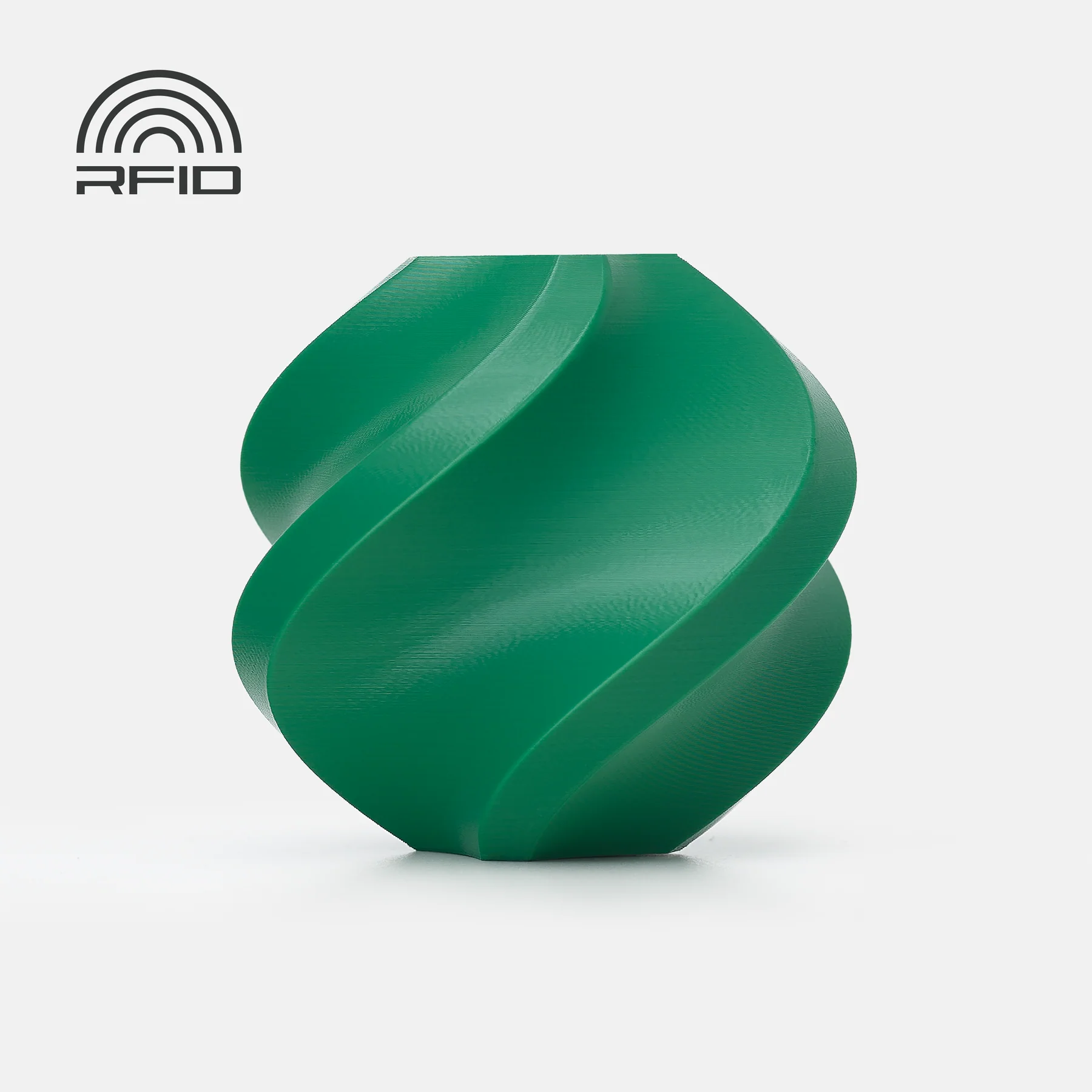 Pla Basic Visco Verde Bambu Lab 1kg (refil) - Verde Escuro