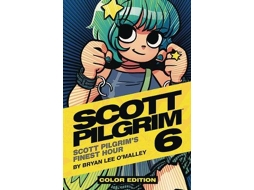 Livro Scott Pilgrim de Bryan Lee O'Malley (Inglês - Capa Dura)