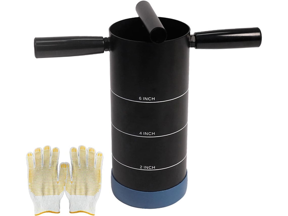 Ferramenta De Aço Para Cortar Buracos De Golfe – Cortador De Buracos Resistente Com Cabo.