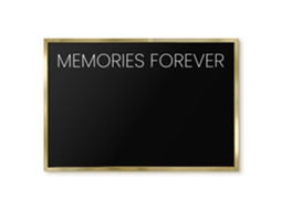 Magnetic Glass Board Memories Forever For The Hall Espelharte (60x40 Cm)