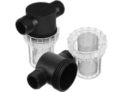 Filtro de Sedimentos em Linha Inoomp para Mangueira de Jardim com Rosca Externa para Irrigação por Gotejamento e Uso em CHABERLU