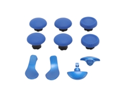 Grips e Paddles Controle LAXISCREED 10 em 1 Azul