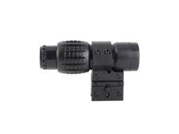 Visor De Telescópio Com Lupa 3x Para Caça Acessório Holográfico Flip To Side Mount