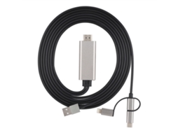 Adaptador Hdmi LAXISCREED 3 em 1 1080p