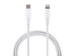 Cabo Rápido Pd 12w 5v 2a Usb C para 8 Pinos para iPhone, iPad 1m branco XIAOMOYU