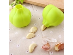Descascador De Alho Silicone, Ferramenta Fácil E Rápida Para Descascar Alimentos Na Cozinha, Utensílio De Cozinha Prático E Fácil Limpar