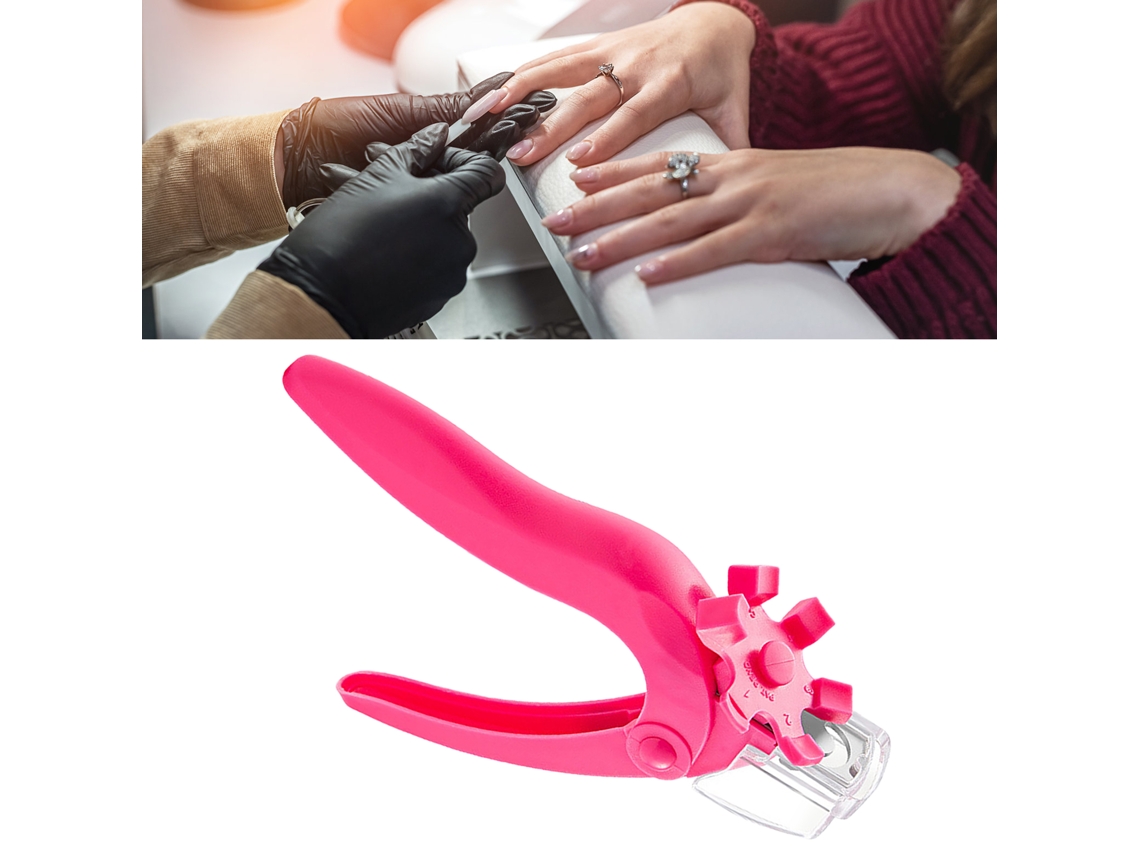 Alicates Para Unhas (vermelho Rosa, Multifuncional, À Prova De Respingos) Eoocoo
