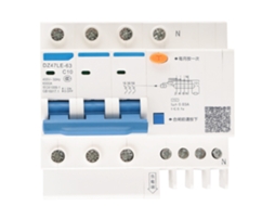Interruptor de Circuito Diferencial Dz47LE 63 3P+N, 10A