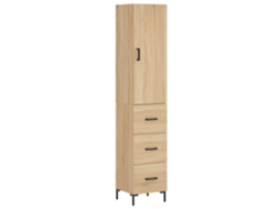 Highboard, Highboards Vidaxl Marrom Madeira Processada (n/a)