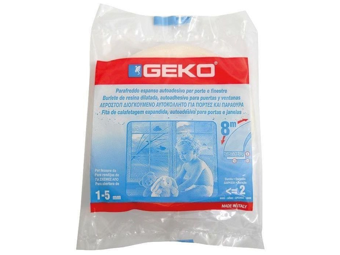 Fita Adesiva De Espuma De Poliuretano Branca 8mx10mmx6mm Geko