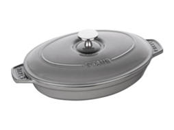 Travessa de Forno com Tampa 23 Cm Ferro Fundido STAUB