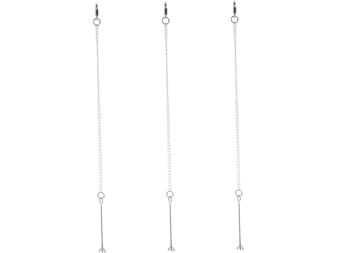 Alimentador de Aço Inoxidável Inoomp para Papagaios, Alimentador Suspenso, À Prova de Ferrugem, Fácil de Usar, para CHABERLU