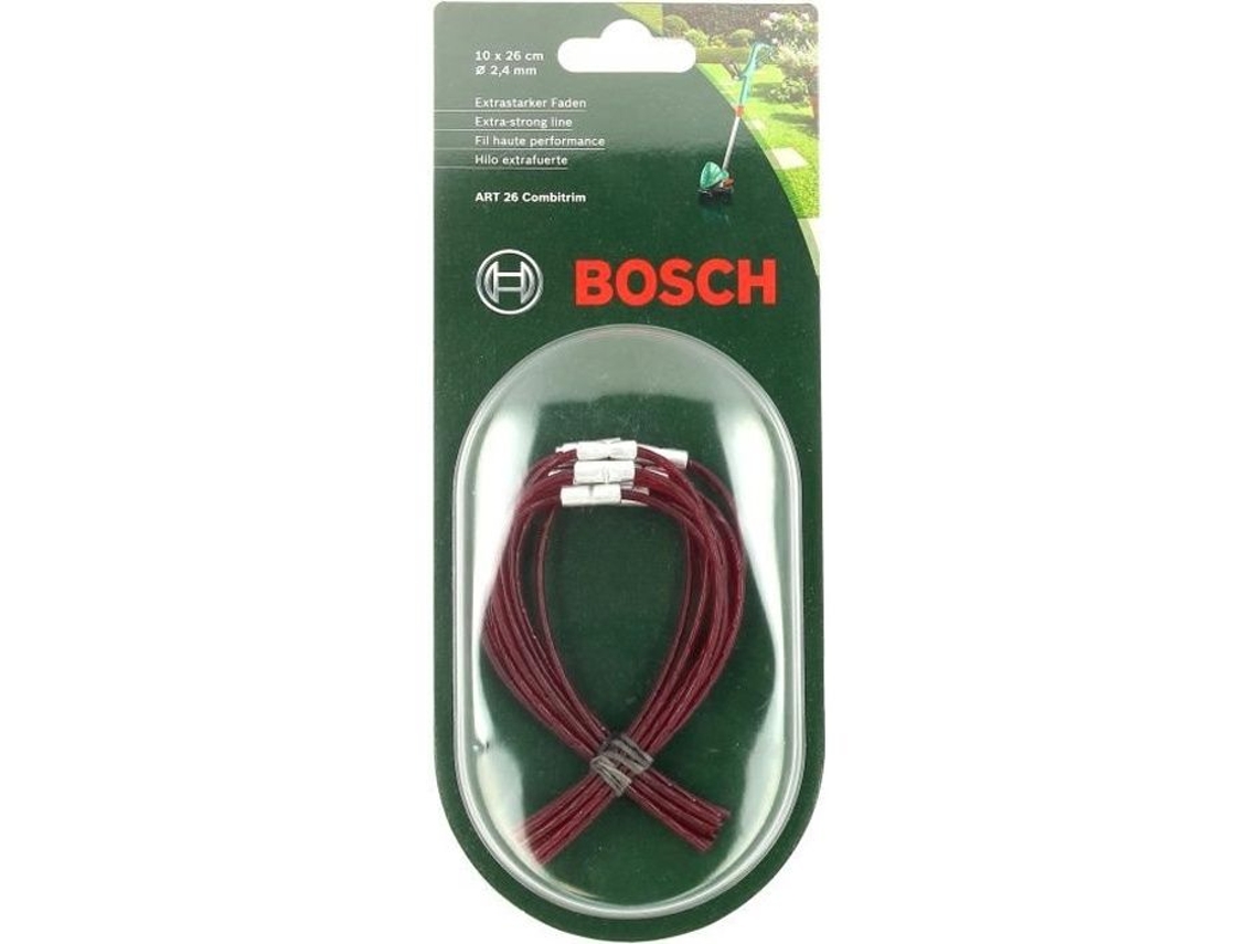 Fios De Alta Performance Por 10 -26cm - Cortadores De Grama Bosch - Bobinas E Fios