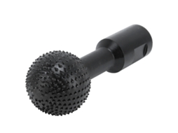 Laxiscreed Ferramenta Rotativa De 10mm Esférica Para Escultura E Polimento Em Madeira Com Rebarbadora