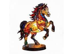 Estatueta Em Resina Com Luz Led, 17 Cm, Com Interruptor Usb Independente