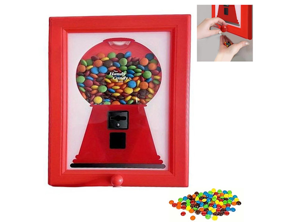 Quadro De Doces Com Máquina Chicletes Em Um Só Produto (a3) -aquaforge