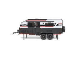 Kit de Montagem de Reboque Orlandoo Oh32n01 À Escala 1/32 para Modelos de Veículos Pintados Sem Motor Blackseries Hq19 Camper. MDUG