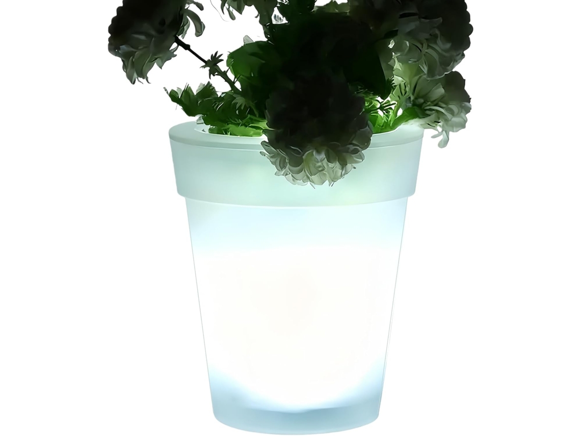 Iluminação Led Para Vasos De Flores Externos, À Prova D'água E Resistente Às Intempéries.