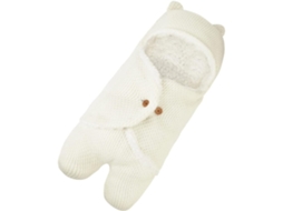 Saco de Dormir Inverno para Bebê, Cobertor Grosso com Capuz À Prova de Vento, Ideal para Crianças, Educativo, Durável, Perfeito para Crianç STELASPLEN