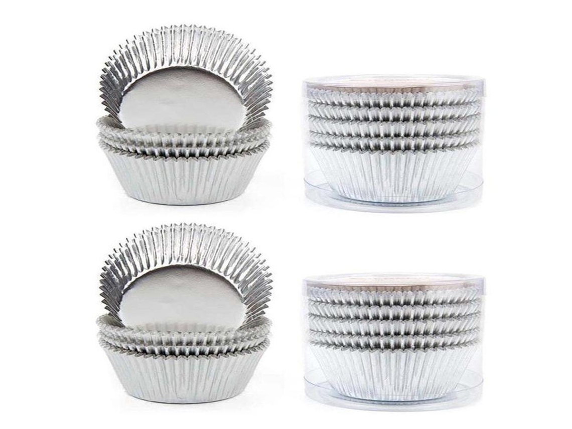 Formas para Muffin Lurelia, 200 Formas Coloridas, Para Muffins e Cupcakes