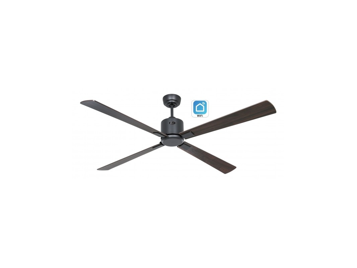 Ventilador de Teto com Wifi CASAFAN Eco Neo Iii 152Cm 952313W Nogueira / Nogueira e Cerejeira