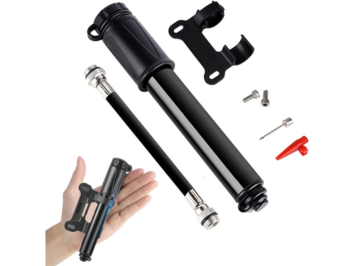 Mini Bomba De Ar Para Bicicleta 100psi, Alumínio