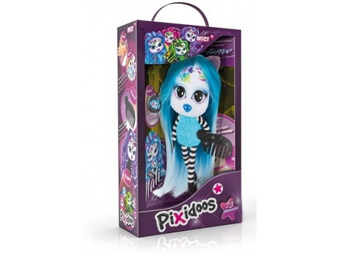 Boneca Plush NICI Pixidoos #Nali com Acessorios