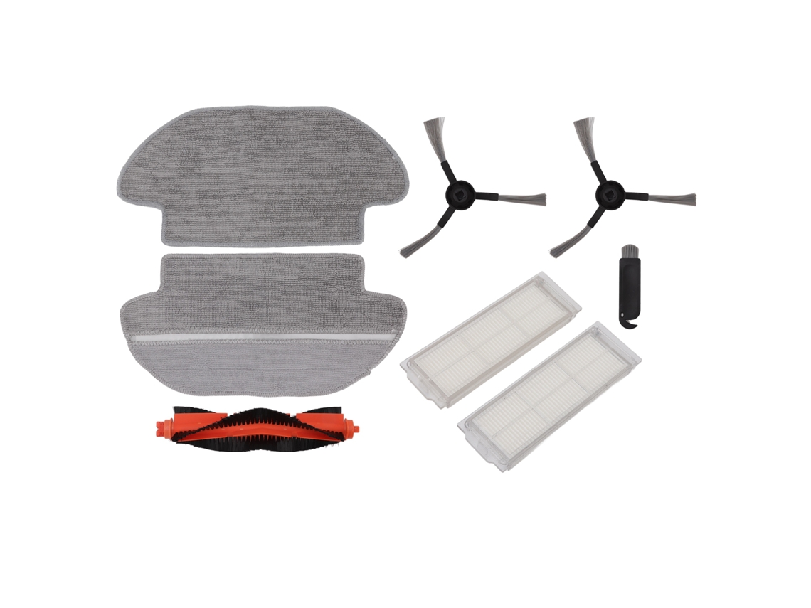 Kit de Peças de Reposição para Aspirador com Escova Rolante, Laterais, Pano e Filtro para Conga 3290 3490 3690 Proscenic M6 Pro Xiaomi 2s Viomi